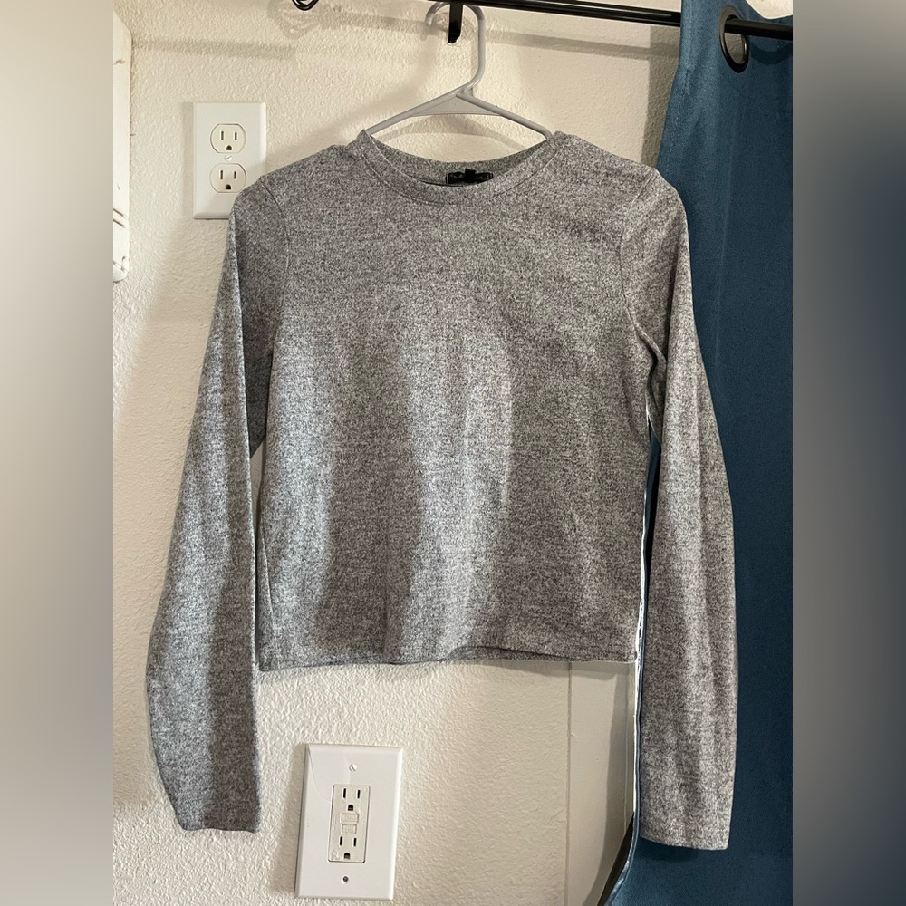 Splash Heather Gray Women's Sweatshirt